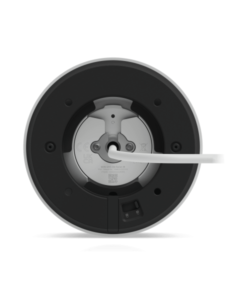 Ubiquiti UniFi UVC-G6-Turret-W Outdoor 4K PoE camera with 8MP sensor, AI-powered detection and flexible 3-axis installation