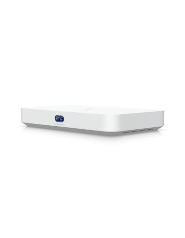 Ubiquiti UCG-Fiber|UCG-Fiber Desktop 10G Cloud Gateway with 4-Port 2.5 GbE Switch, Selectable NVR Storage and Full UniFi Apps Su