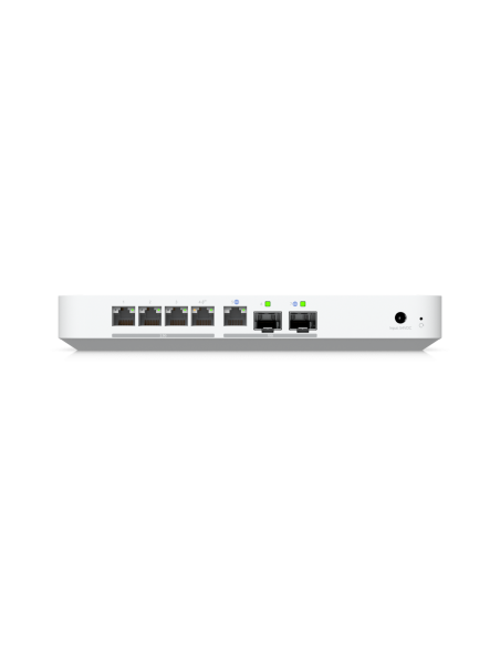 Ubiquiti UCG-Fiber|UCG-Fiber Desktop 10G Cloud Gateway with 4-Port 2.5 GbE Switch, Selectable NVR Storage and Full UniFi Apps Su