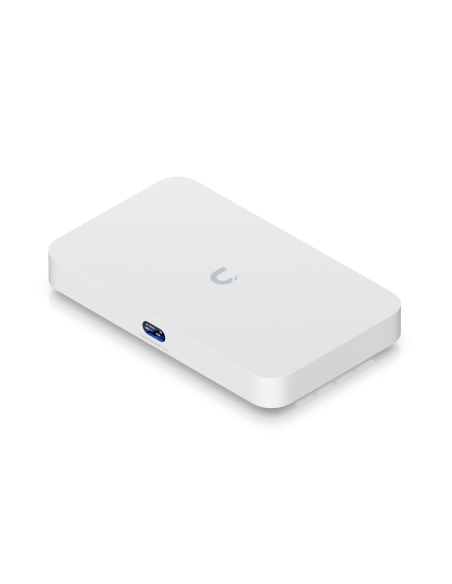 Ubiquiti UCG-Fiber|UCG-Fiber Desktop 10G Cloud Gateway with 4-Port 2.5 GbE Switch, Selectable NVR Storage and Full UniFi Apps Su