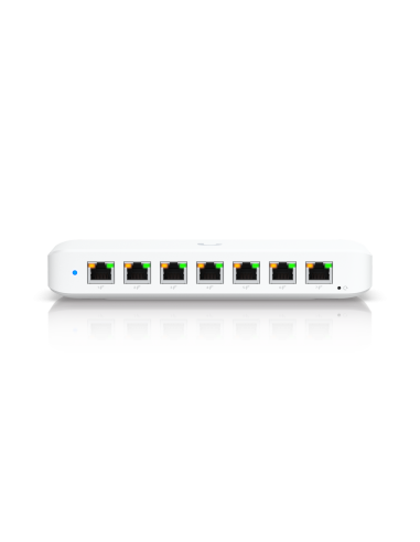 Ubiquiti USW-Ultra-60W|Buy Ubiquiti USW-Ultra-60W, 8 Port Gigabit PoE+ Switch, Compact Layer 2, 60W PoE Budget, PoE++ Input, Wal