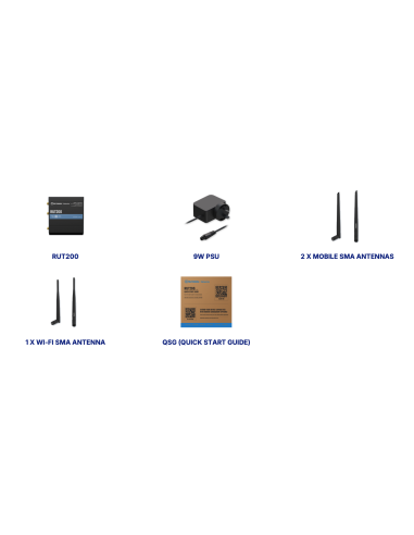 Teltonika RUT200 |Teltonika RUT200 Industrial Celular Router for Reliable 4G LTE Connectivity| WISP Australia