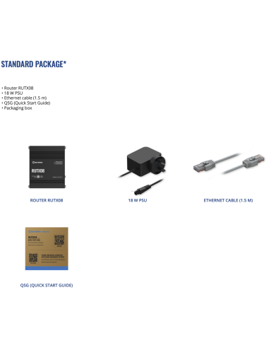 Teltonika RUTX08 | Buy Teltonika RUTX08 Industrial VPN Router Gigabit Ethernet RMS | WISP Australia