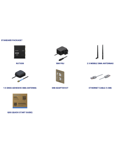 Teltonika RUTX09 | Buy Teltonika RUTX09 Dual SIM 4G LTE CAT6 Mobile Wireless Router | WISP Australia