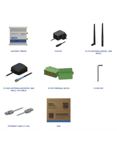 Teltonika TRB255 | Buy Teltonika TRB255 Industrial M2M Gateway Dual SIM RS232-RS485 Digital I/O GPS | WISP Australia