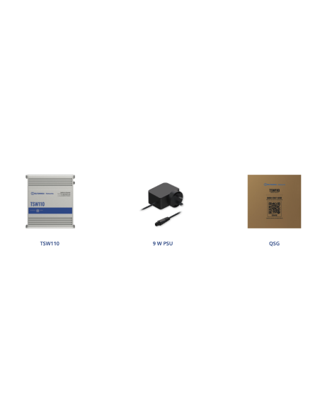 Teltonika TSW110 | Buy Teltonika TSW110 Industrial Unmanaged Passive POE Gigabit Switch | WISP Australia