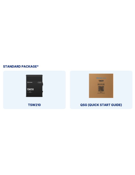 TSW210 | Buy Teltonika TSW210 Industrial Unmanaged Switch 2xSFP 8xGbE 1000Mbps 7-57 VDC | WISP Australia