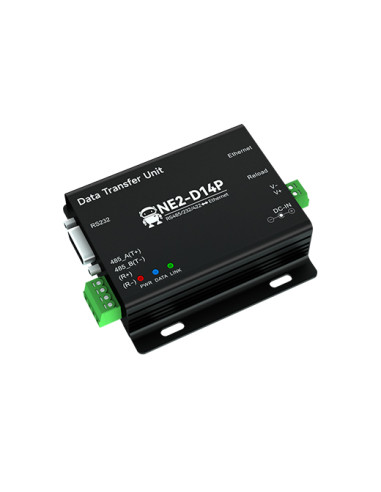 NE2-D14P|NE2-D14P Isolated Serial to Ethernet Serial Server & DTU Industrial-Grade Design Modbus Gateway RS232/RS485/RS422|WISP