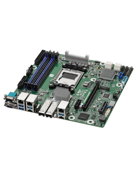 B650D4U3-2L2Q/BCM|B650D4U3-2L2Q/BCM Micro-ATX Server Motherboard AMD Ryzen & EPYC DDR5 ECC Dual 25GbE SFP28 IPMI|WISP