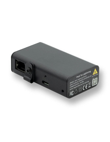 GAF-LIGHTNING-PD-V4| Buy GAF-LIGHTNING-PD-V4 802.3af PoE to Lightning Adapter with Wired Ethernet & 12W Power for iPad| WISP Aus