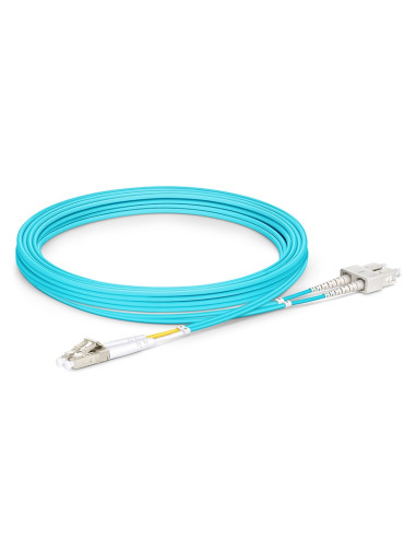 BC-OM4-MM-LCSC-5 | Buy BC-OM4-MM-LCSC-5 OM4 Multimode Duplex Fiber Cable (LC to SC) 5 Meter| WISP
