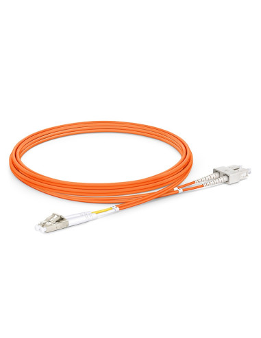 BC-OM2-MM-LCSC-3 | Buy BC-OM2-MM-LCSC-3 OM2 Multimode Duplex Fiber Optic Cable (LC to SC) 3 Meter| WISP