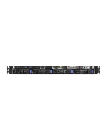 1U4LW-C262/2L2T RPSU|1U4LW-C262/2L2T RPSU 1U Xeon E-2400/Pentium Gold Server with DDR5 ECC, 10GbE, NVMe, and Redundant 450W PSU|