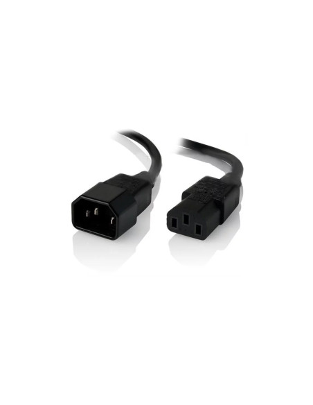 IEC C13 to IEC C14 1.5m Extension Cord Black