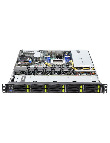 ASRock Rack 1U10E-ALTRA/1L2T |1U10E-ALTRA/1L2T 1U Ampere Altra Server with 10x NVMe, Dual 10GbE, IPMI, and Redundant 650W Platin