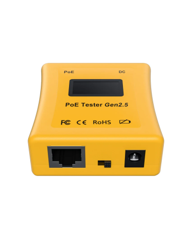 POE-TESTER-GEN2.5|Buy POE-TESTER-GEN2.5 Compact LCD PoE Tester for Passive & 802.3af/at/bt Standards with DC Input Monitoring |