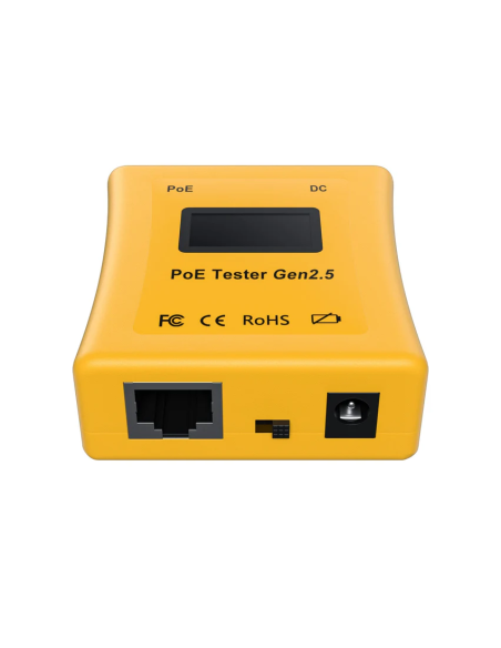 POE-TESTER-GEN2.5|Buy POE-TESTER-GEN2.5 Compact LCD PoE Tester for Passive & 802.3af/at/bt Standards with DC Input Monitoring |