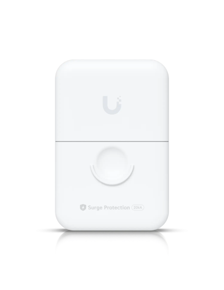 UACC-ETH-SP-Pro|Ubiquiti UACC-ETH-SP-Pro Outdoor Ethernet Surge Protector 10GbE Compatible 20kA ESD Protection IPX5 Dual RJ45 Po