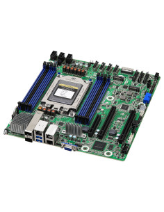 ASRock Rack SIENAD8UD-2L2Q Motherboard Deep Micro-ATX Server Board for AMD EPYC 8004 with PCIe 5.0 Broadcom BCM57414 25GbE