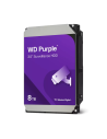 WD85PURZ 8TB Purple 3.5" SATA 6Gb/s 256MB CMR Surveillance Hard Drive with AllFrame™ 24/7 NVR Optimized