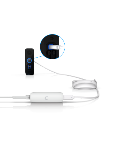 Ubiquiti UACC-Adapter-PoE-USBC |Ubiquiti UACC-Adapter-PoE-USBC PoE Adapter with USB-C Output and GbE Connectivity for WiFi Camer