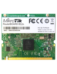 MikroTik R52n 802.11abgn 200mW mini PCI Card