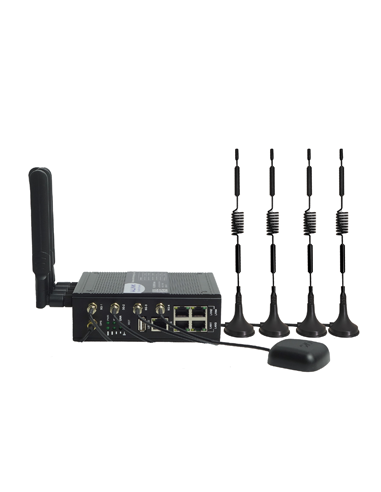 WL-G535-NQ|Buy WLINK WL-G535-NQ Industrial 5G Router 4x GbE WAN 1x RS232 1x RS485 1x USB 2x I/O| WISP Australia