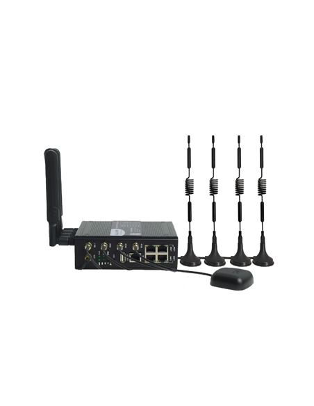 WL-G535-NQ|Buy WLINK WL-G535-NQ Industrial 5G Router 4x GbE WAN 1x RS232 1x RS485 1x USB 2x I/O| WISP Australia