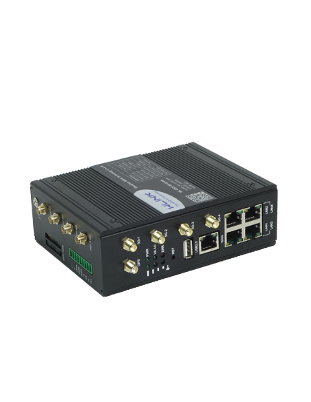 WL-G535-NQ|Buy WLINK WL-G535-NQ Industrial 5G Router 4x GbE WAN 1x RS232 1x RS485 1x USB 2x I/O| WISP Australia