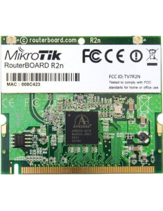 MikroTik R2n 802.11bgn 350mW mini PCI Card