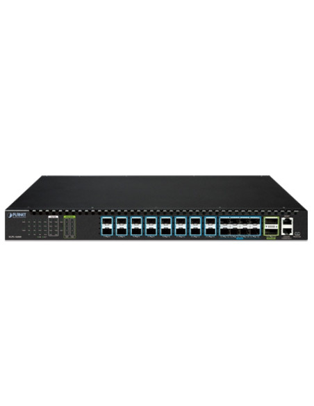 Planet UPOE-1600G |Planet XGPL-16000 16-Port XGS-PON OLT 10Gbps Access 8× 10G SFP+ 2× 100G QSFP28 for Large-Scale Fiber Deployme