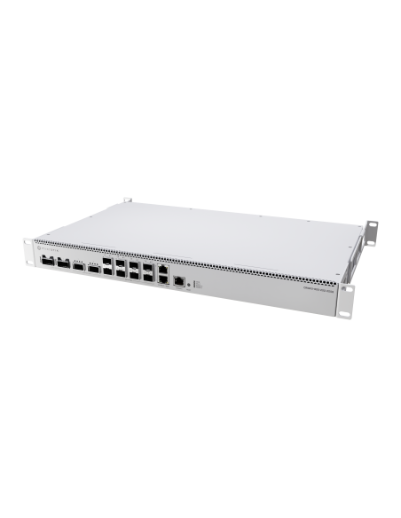 Mikrotik CRS812-8DS-2DQ-2DDQ-RM| Buy CRS812-8DS-2DQ-2DDQ-RM ARM Quad-Core, Dual PSU 2x 400G QSFP-DD, 2x 200G QSFP56, 8x 50G SFP5