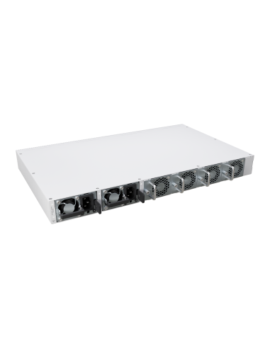 Mikrotik CRS812-8DS-2DQ-2DDQ-RM| Buy CRS812-8DS-2DQ-2DDQ-RM ARM Quad-Core, Dual PSU 2x 400G QSFP-DD, 2x 200G QSFP56, 8x 50G SFP5