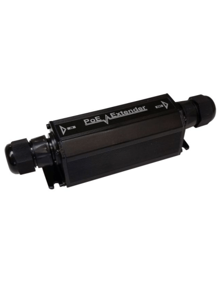 Tycon POE-EXT-GD-HP Gigabit 802.3at PoE Extender 2-Pair/4-Pair Input IP66 Weatherproof