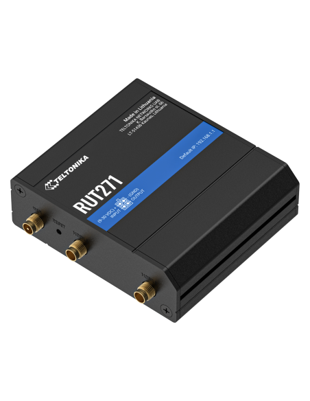 Teltonika RUT271|Teltonika RUT271 Industrial RedCap 5G Router with LTE Cat 4 Fallback and Support for Up to 50 Wireless Devices|