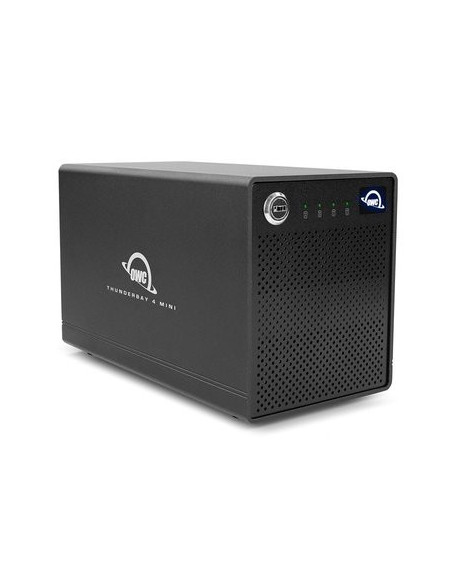 OWCTB4MJB000 | Buy OWC ThunderBay 4 mini Four-Bay Thunderbolt 2 External Storage Enclosure for 2.5-inch SATA Drives | WISP