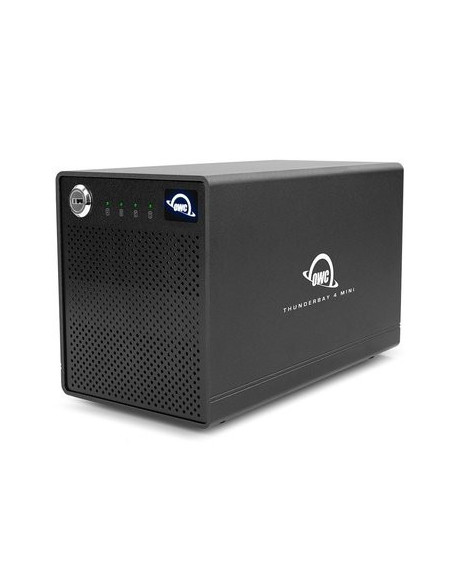 OWCTB4MJB000 | Buy OWC ThunderBay 4 mini Four-Bay Thunderbolt 2 External Storage Enclosure for 2.5-inch SATA Drives | WISP