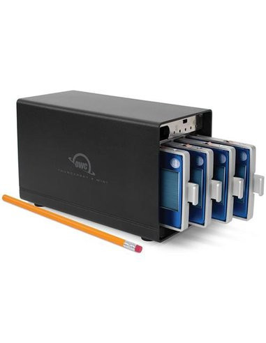 OWCTB4MJB000 | Buy OWC ThunderBay 4 mini Four-Bay Thunderbolt 2 External Storage Enclosure for 2.5-inch SATA Drives | WISP