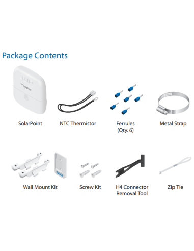 SM-SP-40|Ubiquiti SM-SP-40 SunMAX 24V Smart Solar MPPT Controller & 4-Port PoE Switch 7A Charger 40W Output Weather Prediction|W