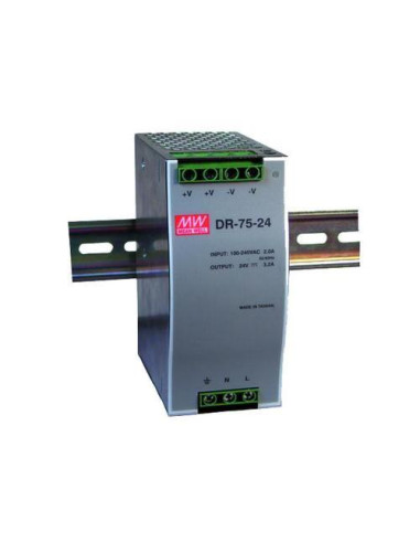 Mean Well DR-75-24 Din-Rail Power Supply