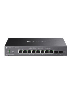 Omada SG2210XMP-M2 8-Port 2.5G PoE+ Managed Switch with 2× 10G SFP+ 160W PoE Budget L2+ Static Routing