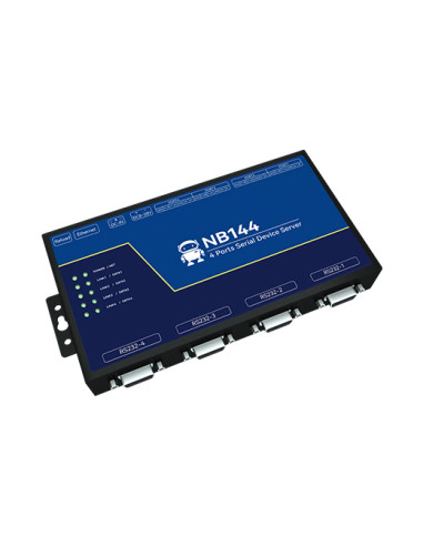 NB144-V2|NB144-V2 4 Port Isolated RS485/RS232/RS422 Ethernet Modbus Gateway|Wisp Australia
