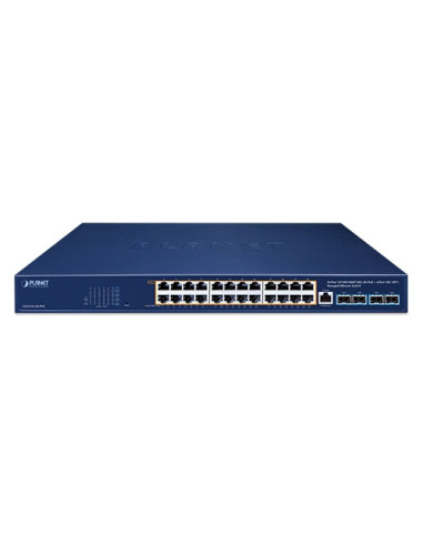 PLANET GS-4210-24UP4X 24-Port 10/100/1000T 802.3bt PoE ++ 4-Port 10G SFP+ Managed Ethernet Switch