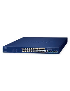 PLANET GS-4210-24UP4X 24-Port 10/100/1000T 802.3bt PoE + 4-Port 10G SFP+ Managed Ethernet Switch