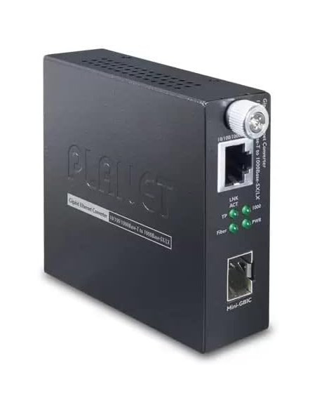 PLANET Smart 10/100/1000TX Gigabit Ethernet to 1000SX/LX SFP Converter