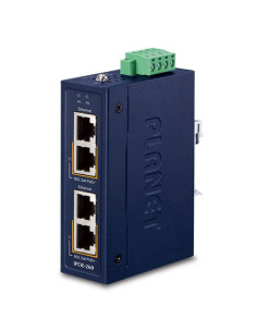 PLANET Industrial 2-Port 802.3at PoE Injector Hub w/ 12V Booster