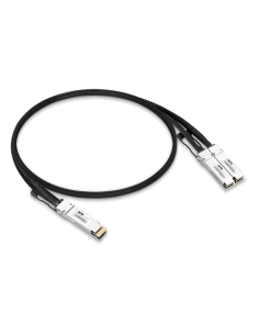 400G QSFP-DD to 2X200G QSFP56 Passive Direct Attach Copper Breakout Cable for DGX Spark AI Clusters 0.5m