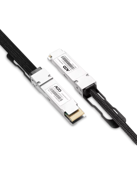 400G QSFP-DD to 2X200G QSFP56 Passive Direct Attach Copper Breakout Cable for DGX Spark AI Clusters 0.5m