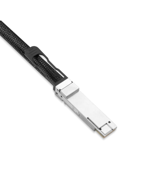 400G QSFP-DD to 2X200G QSFP56 Passive Direct Attach Copper Breakout Cable for DGX Spark AI Clusters 1m