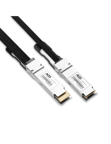 400G QSFP-DD to 2X200G QSFP56 Passive Direct Attach Copper Breakout Cable for DGX Spark AI Clusters 1m